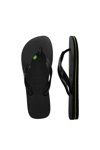 Havaianas, Brasil Logo Klipklapper, Black